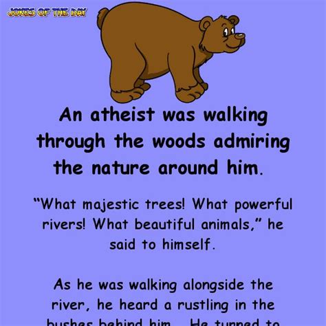 Atheist Is Attacked By A Bear And Prays For Divine Intervention Clean