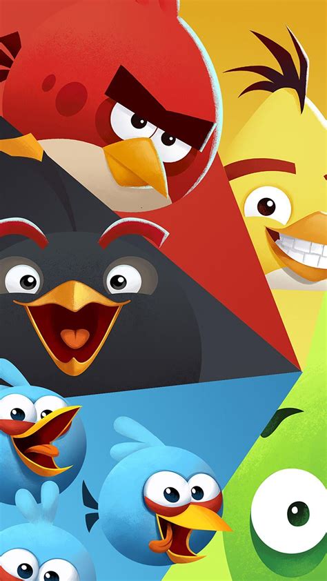 Angry Birds Hd Android Wallpapers Wallpaper Cave
