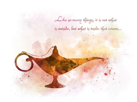 Aladdin Magic Lamp Quote ART PRINT Genie, Nursery, Gift, Wall Art, Home