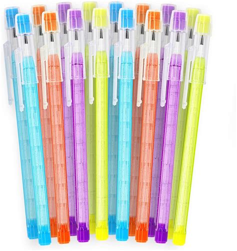 Buy Emraw No 2 Hb Translucent Pencils Multipoint Non Sharpening Stackable Pencil With Matching