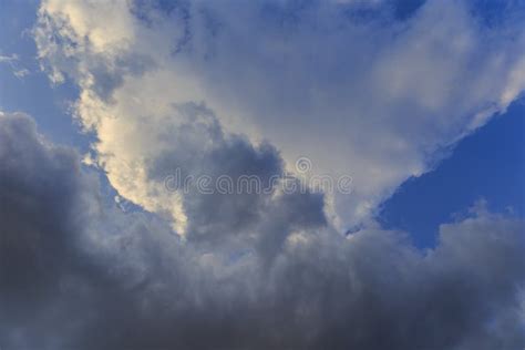 Storm Clouds At Sunset Stock Photo Image Of Cloudscape 152621028