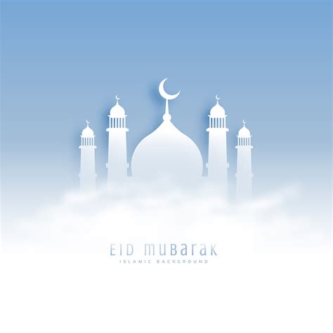 A colorful and elegant background design with stars and a mosque in this is an amazing unique type of islamic background with masjid and the greater moon of the first. eid mubarak background with mosque and clouds - Download ...