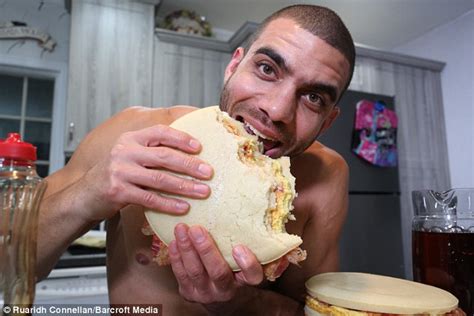 New Jersey Man Eats One 4000 Calorie Meal A Day Daily Mail Online