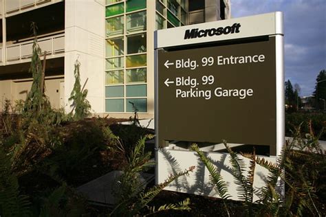 Located at one microsoft way in redmond, washington, microsoft initially moved onto the grounds of the campus on february 26, 1986, weeks before the company went public on march 13. Microsoft Research sign points the way | These are photos fr… | Flickr