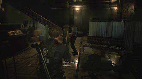 Resident Evil 2 Remake Marvin Turns Youtube