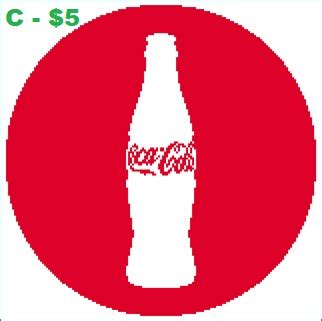 Free 10x 10 basketball cross stitch patterns. EASY PATTERNS: Coca-Cola cross-stitch pattern