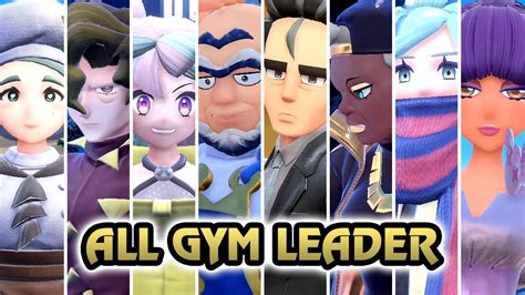 Pokémon Scarlet And Violet All Gym Leader Battles Youtube