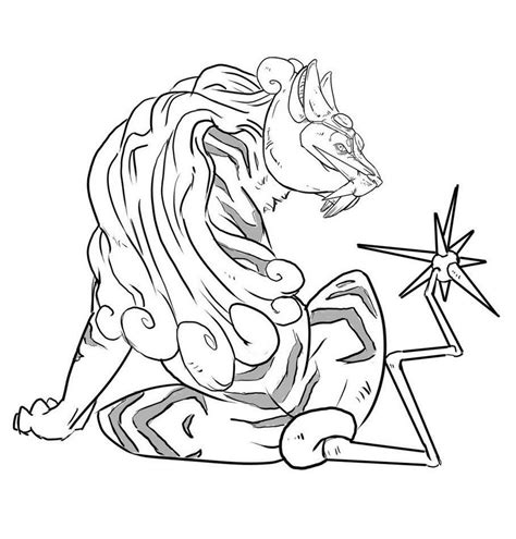 Raikou Pokemon Coloring Pages Pokemon Coloring Pages Pokemon