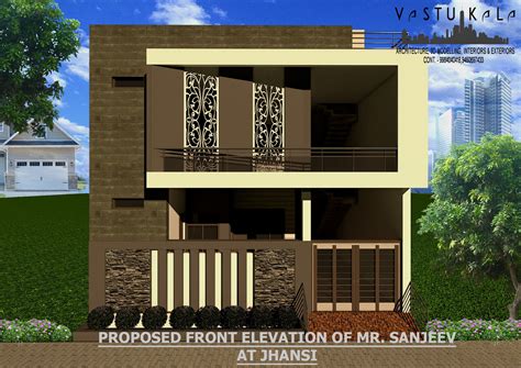 Home Front Elevation 3d Cgtrader