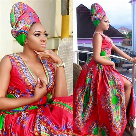 African Traditional Wear Halter Dress Backless Dress African Dress Fierce Afro Chic How