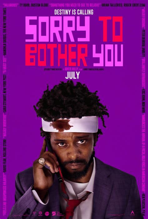 Sorry To Bother You Trailers Clips Featurettes Images And Posters
