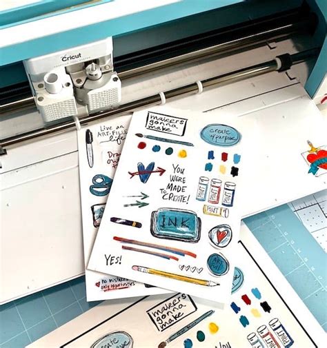 How To Make Stickers With A Cricut Maker Goimages Go
