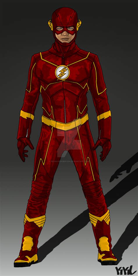 Arrowflash Concept Flash Suit Update By Ironavenger1234 On Deviantart