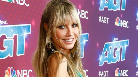 Agt Star Heidi Klum Bares It All While Dancing In A See Through Outfit On Tiktok Kienitvcacke
