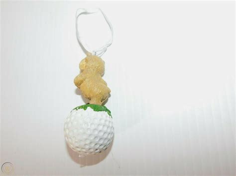 Caddyshack Golf Ball Gopher Figure Full Sculpt 3 Christmas Ornament