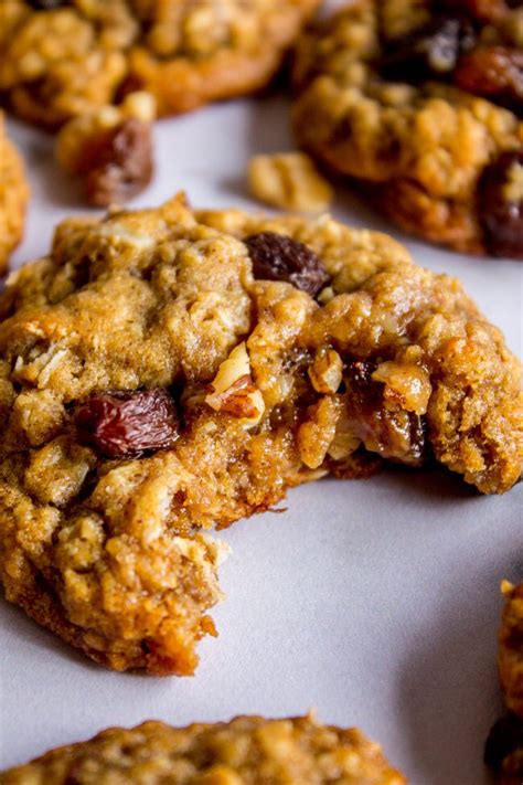 The Best Oatmeal Raisin Cookies With Molasses From The Food Charlatan