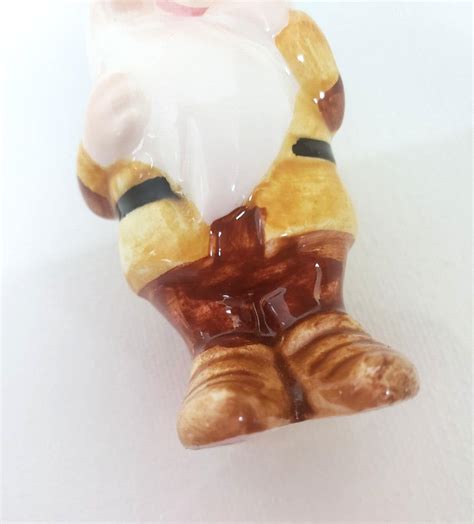 Vintage Disney Snow White Dwarf Bashful Ceramicporcelain Figurine Made In Japan 4629841096
