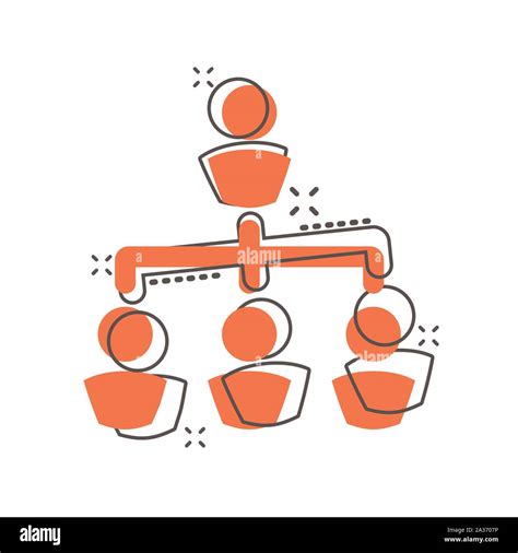 Business Cartoon Corporate Hierarchy High Resolution Stock Photography