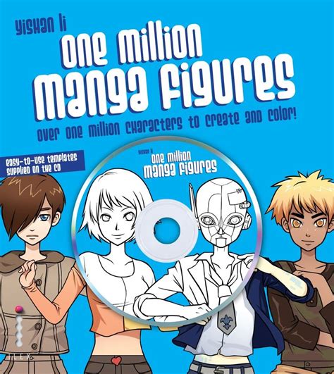 One Million Manga Figures Over One Million Characters To Create And Color Li Yishan Yishan