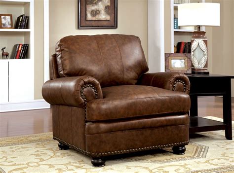 7 most luxurious leather recliners — add sophistication to your living room! Rheinhardt Top Grain Leather Living Room Set from ...