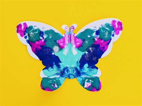 Colorful Butterfly Symmetry Art Activity For Kids Crafting A Fun Life