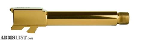 The glock 19 in 9mm luger is ideal for a versatile role thanks to its reduced dimensions. ARMSLIST - For Sale: 9mm Gold Nitride Glock 19 Threaded Barrel