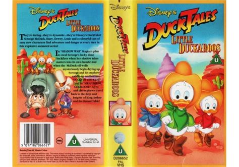 Ducktales Little Duckaroos 1987 On Walt Disney Home Video United