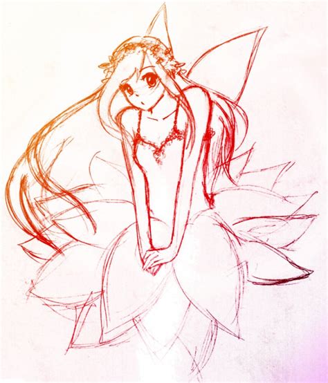 Anime Fairy Drawing At Getdrawings Free Download
