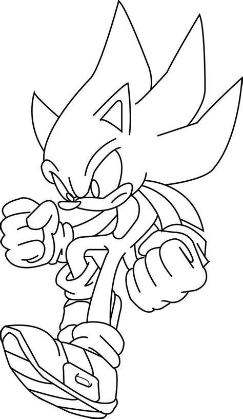 Dibujos de Sonic gratis para los infantiles | sonic | Coloriage, Dessin