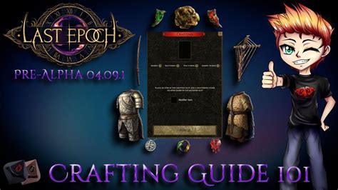 Last Epoch Crafting Guide Old Version YouTube
