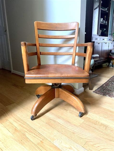 Frequent special offers and discounts up to 70% off for all products! Solid Wood Swivel Chair | Wooden Captain's Chair | Swivel ...