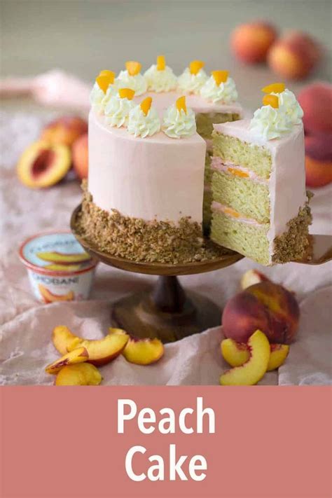 You can blend this into a simple peach puree if desired. This moist peach cake made with fresh peach purée, covered ...