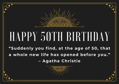 100 Unique 50th Birthday Card Messages And Sayings For Cards