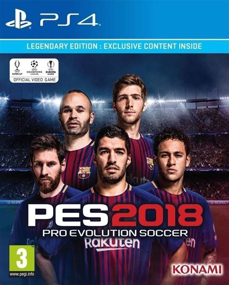 Pro Evolution Soccer 2018 Legendary Edition Ps4 Skroutzgr
