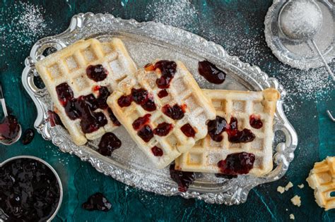 Vegane Waffeln ohne Ei schnelles Waffelteig -Rezept