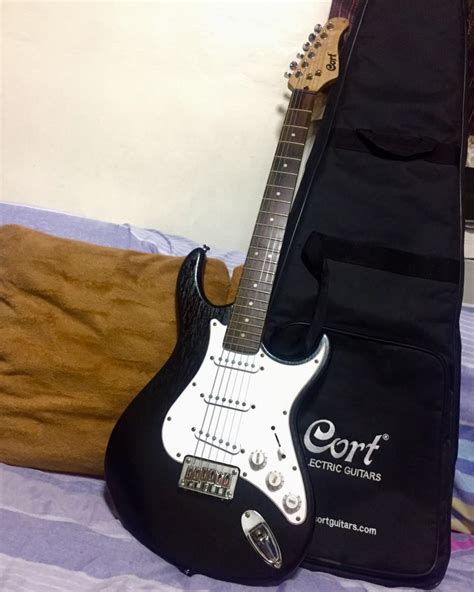 Cort Electric Guitar G100 Opb Model Hobbies And Toys Music And Media Cds