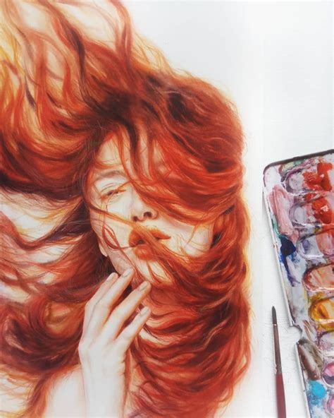 On Instagram Watercolorist Vishnyaobukhova Waterblog