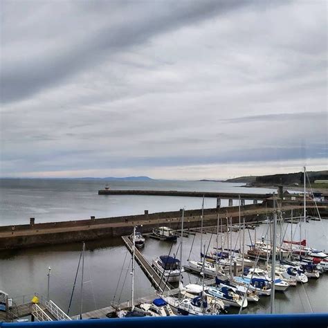 View Of Whitehaven Harbour From The Top Of The Museum Harbour