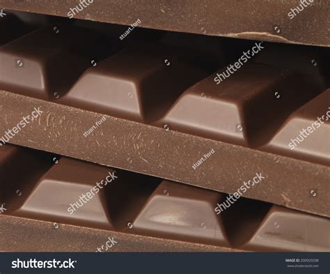 Chocolate Bar Cross Section Stock Photo 200929298 Shutterstock