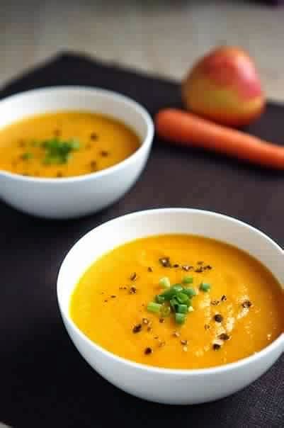 Carrot And Apple Soup Recipe ~ Jennifer Recipes