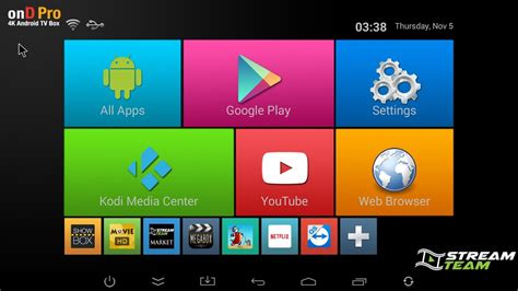 Best android tv box apps (february 2021). The onD Pro Android TV Box by Stream Team - YouTube