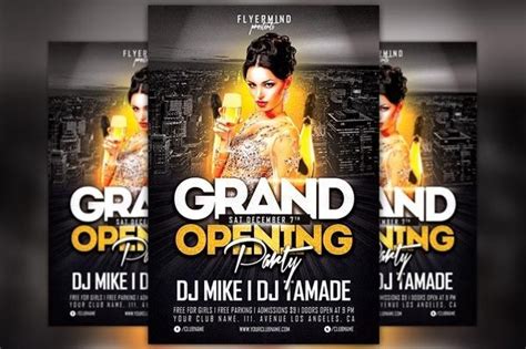 2000 artists ready to undertake your work. FREE 24+ Fabulous Grand Opening Flyer Templates in AI ...