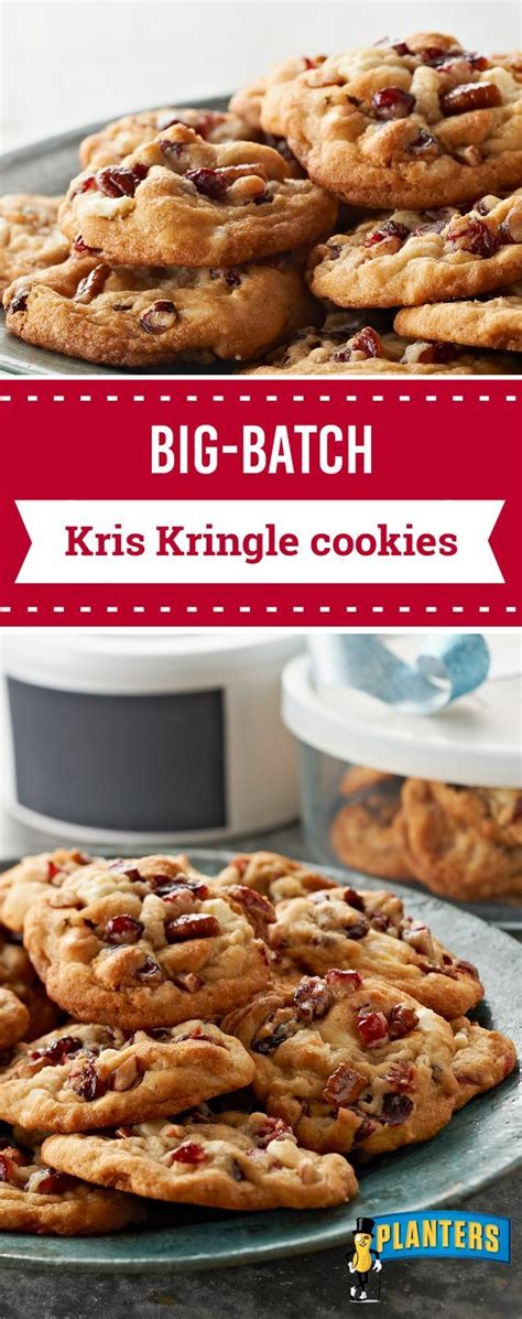 Kris kringle, the lead character in miracle on 34th street. Big Batch Kris Kringle Cookies - Come prepared to your ...