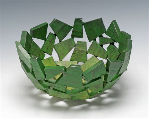 Grass Green Wabi Sabi Vessel By Susan Madacsi Metal Bowl Artful Home