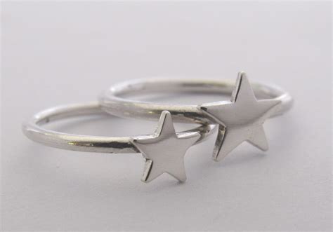 Sterling Silver Star Stack Ring Goldfish Jewellery Design Studio