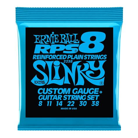 Ernie Ball Extra Slinky 2238 Rps 8 Guitar Strings 8 38 At Gear4music