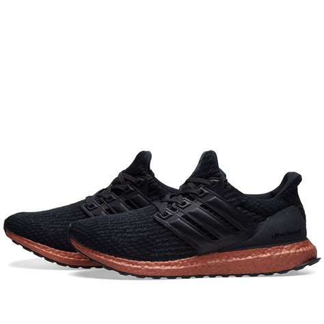 Adidas Ultra Boost Core Black And Tech Rust End Us