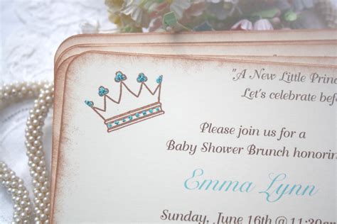 Prince Baby Shower Invitations Dolanpedia