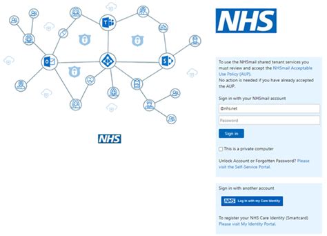 Reminder Nhsmail Services Sign In Page Planned Upgrade Nhsmail