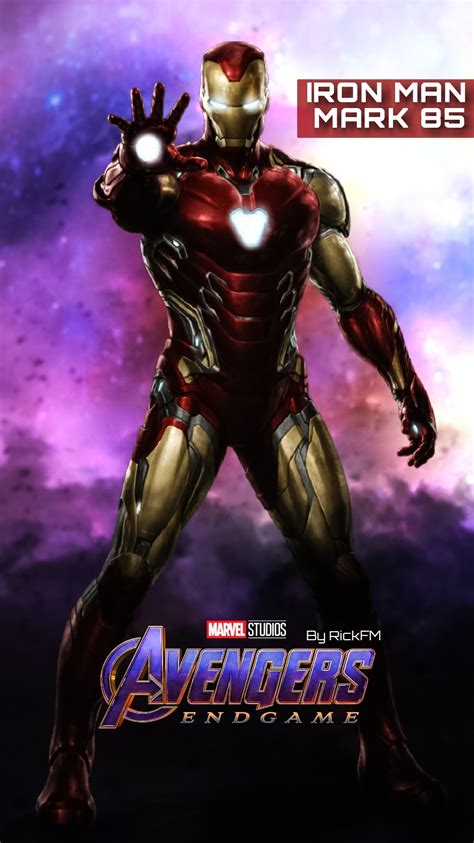 A wallpaper only purpose is for you to appreciate it, you can change it to fit your taste, your mood or. Avengers Endgame Iron Man Mark 85 Wallpaper by RickFM on DeviantArt